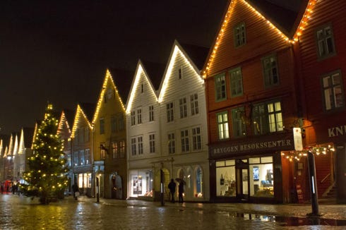 Bergen en décembre