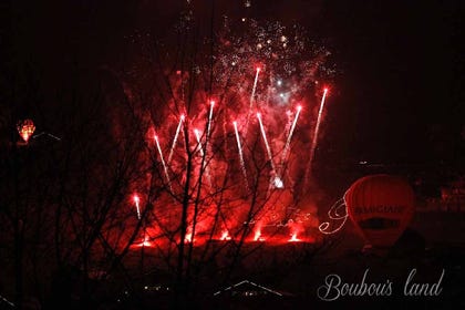 fuex d'artifice à château d'oex