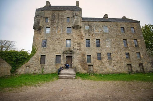 Snow le bouvier bernois à Lallybroch